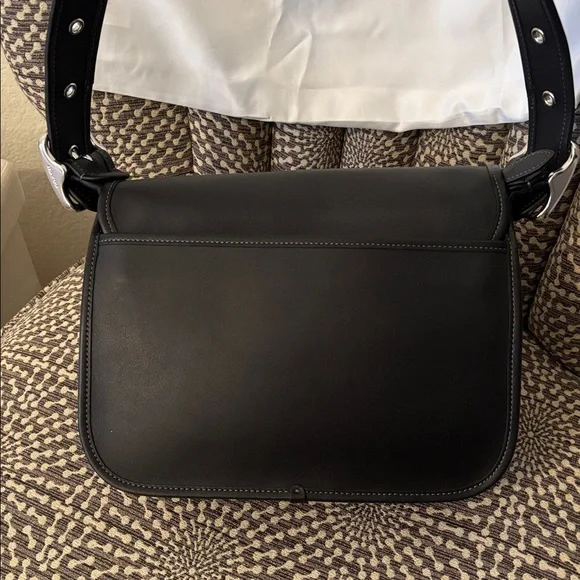 Coach Limited Originals Glovetan Patricia Legacy Re-Issue Bag Black Leather - Picture 8 of 16